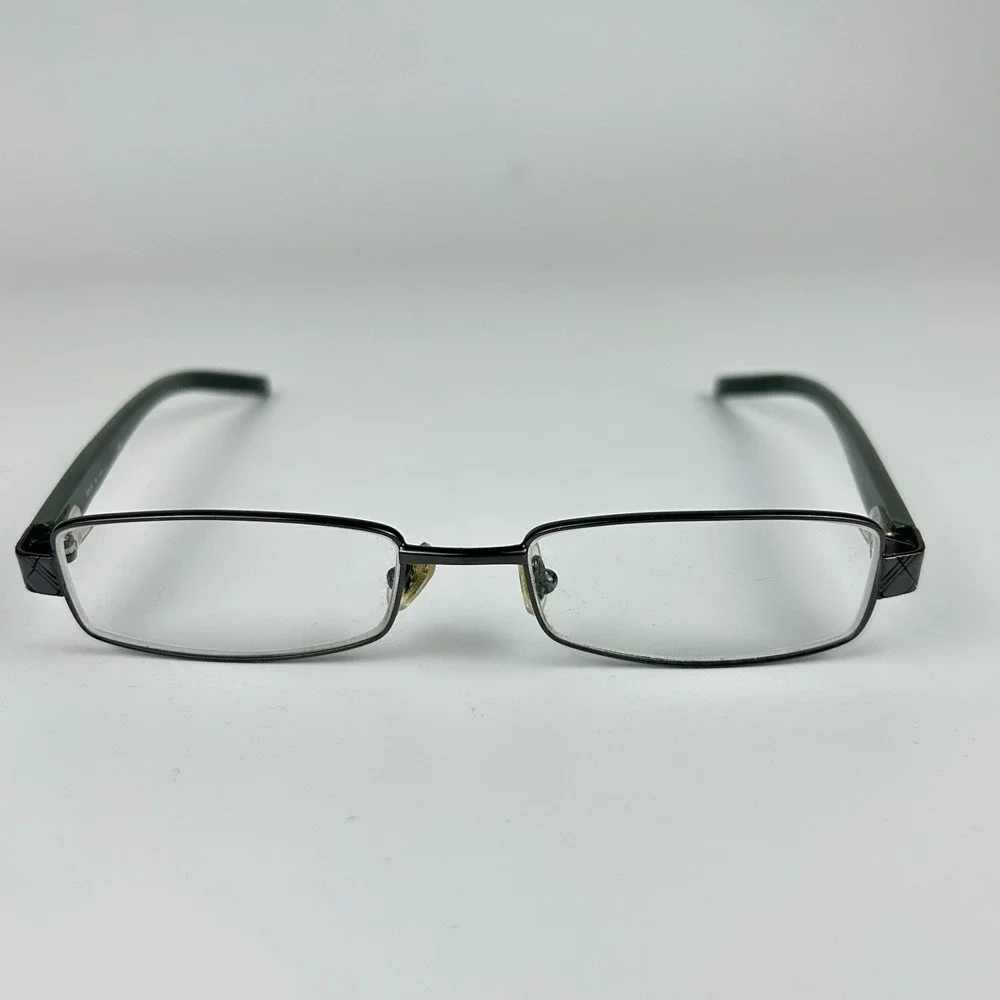 Kenzo KZ 4075 Womens‎ Eyeglasses Frame Rectangular Dark Green Metal 51-17-140mm